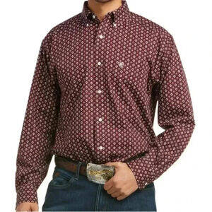 STARCHED Men’s Cinch Button Down
